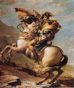Jacques-Louis David Napoleon Crossing the Alps Germany oil painting artist